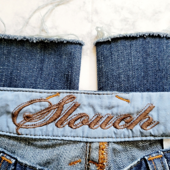 Next slouch wide leg cropped jeans size 12 - Picture 5 of 13